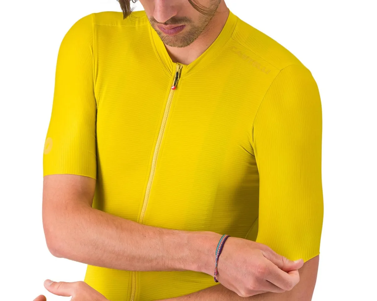 Castelli Jerseys|Summer Essentials|Espresso 2 Short Sleeve Jersey (Mango Mojito) (S)