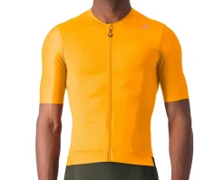 Castelli Summer Essentials|Holiday Shopping|Espresso Short Sleeve Jersey (Vivid Orange/Dark Grey) (L)