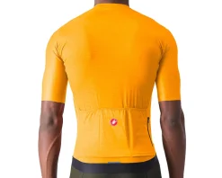 Castelli Summer Essentials|Holiday Shopping|Espresso Short Sleeve Jersey (Vivid Orange/Dark Grey) (L)