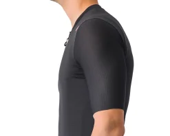 Castelli Jerseys|Summer Essentials|Espresso Short Sleeve Jersey (Light Black/Dark Grey) (M)