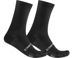 Castelli Clothing Sale|Clothing Accessories|Espresso 18 Socks (Black) (S/M)
