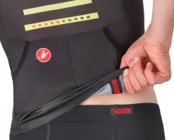 Castelli Jerseys|Free Speed 3 Race Top (Black) (S)