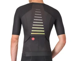 Castelli Jerseys|Free Speed 3 Race Top (Black) (S)