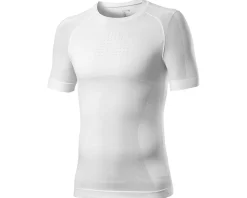 Castelli Clothing Sale|Base Layers|Men's Core Seamless Short Sleeve Base Layer (White) (2XL)