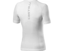 Castelli Clothing Sale|Base Layers|Men's Core Seamless Short Sleeve Base Layer (White) (2XL)