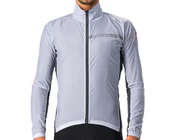 Castelli Jackets & Vests|Men's Squadra Stretch Jacket (Silver Grey/Dark Grey) (S)