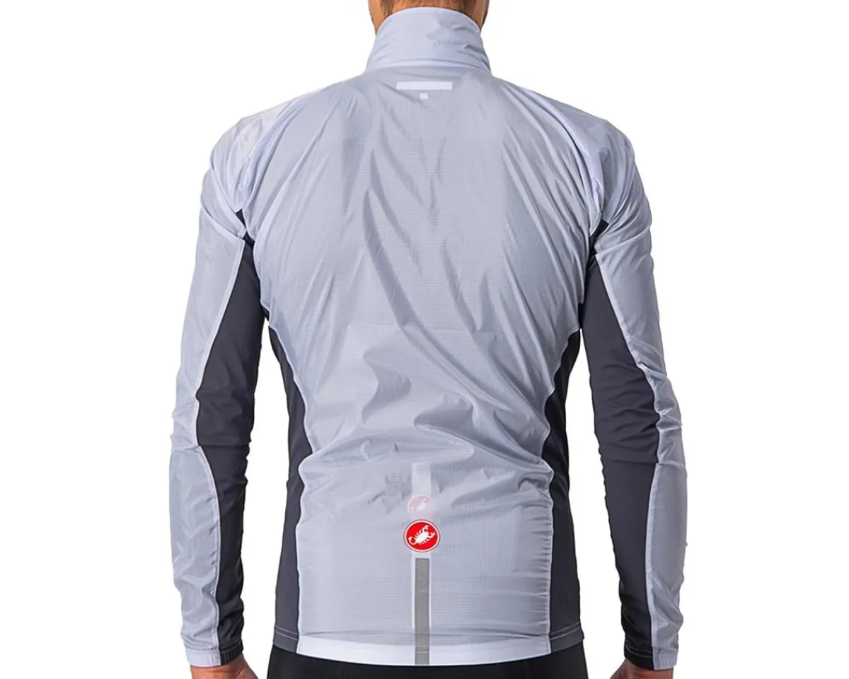 Castelli Jackets & Vests|Men's Squadra Stretch Jacket (Silver Grey/Dark Grey) (S)