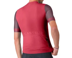 Castelli Jerseys|Summer Essentials|Prologo Lite 2 Short Sleeve Jersey (Rich Red/Bordeaux) (L)