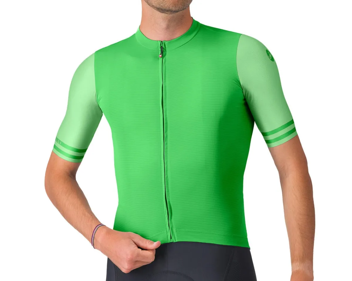 Castelli Jerseys|Summer Essentials|Prologo Lite 2 Short Sleeve Jersey (Kelly Green) (M)