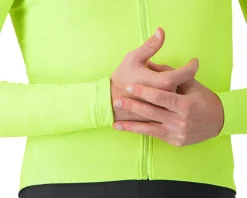 Castelli High Vis & Reflective|Jerseys|Puro 4 Long Sleeve Jersey (Electric Lime) (S)