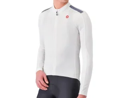 Castelli High Vis & Reflective|Jerseys|Puro 4 Long Sleeve Jersey (Ivory) (S)