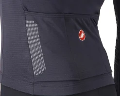 Castelli Jerseys|Puro 4 Long Sleeve Jersey (Dark Grey) (S)