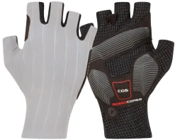 Castelli Clothing Accessories|Rosso Corsa Pro Gloves (Silver Grey) (S)