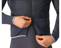 Castelli Jackets & Vests|Unlimited Jacket (Light Black/Dark Grey) (M)