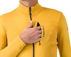 Castelli Clothing Sale|Jerseys|Unlimited Trail 2 Long Sleeve Jersey (Goldenrod/Dark Grey) (XL)