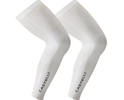 Castelli Clothing Accessories|Summer Essentials|UPF 50+ Light Leg 3 Sleeves (White) (S)