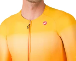 Castelli Jerseys|UPF Long Sleeve Jersey (Vivid Orange) (S)
