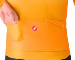 Castelli Jerseys|UPF Long Sleeve Jersey (Vivid Orange) (S)