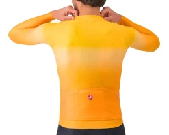 Castelli Jerseys|UPF Long Sleeve Jersey (Vivid Orange) (S)