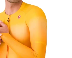 Castelli Jerseys|UPF Long Sleeve Jersey (Vivid Orange) (S)