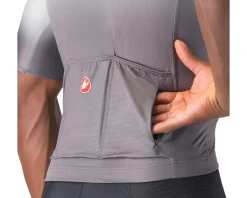 Castelli Jerseys|Summer Essentials|UPF Short Sleeve Jersey (Silver Grey) (S)