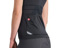 Castelli Clothing Sale|Women'S|Women's Anima 4 Sleeveless Jersey (Light Black/Ivory) (L)