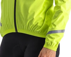 Castelli Jackets & Vests|Women'S|Women's Emergency 2 Rain Jacket (Brilliant Yellow) (S)