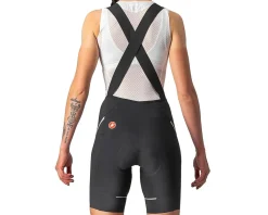 Castelli Clothing Sale|Women'S|Women's Velocissima 3 Bib Shorts (Black/Silver) (XS)