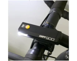 CatEye Bike Lights|AMPP900 Headlight (Black) (900 Lumens) (USB Rechargeable)