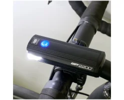 CatEye Bike Lights|AMPP2200 Headlight (Black) (2200 Lumens) (USB Rechargeable)