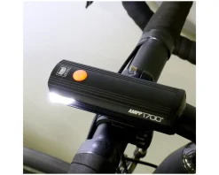CatEye Bike Lights|AMPP1700 Headlight (Black) (1700 Lumens) (USB Rechargeable)