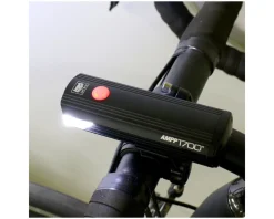 CatEye Bike Lights|AMPP1700 Headlight (Black) (1700 Lumens) (USB Rechargeable)