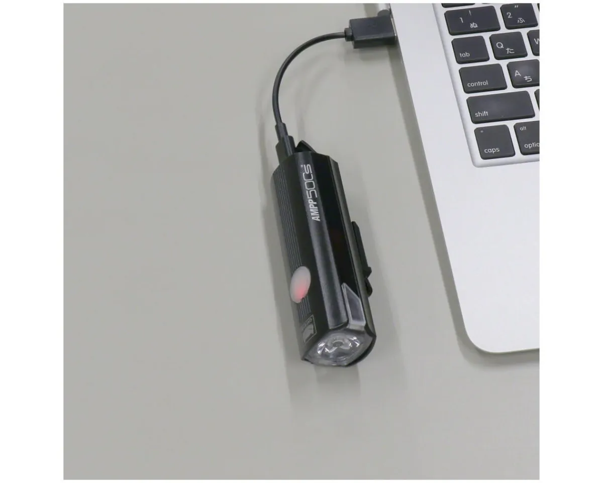 CatEye Bike Lights|AMPP500S Headlight (Black) (500 Lumens) (USB Rechargeable)