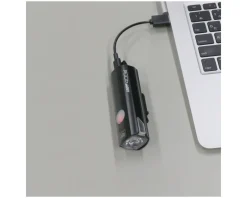 CatEye Bike Lights|AMPP 400S Headlight (Black) (400 Lumens) (USB Rechargeable)
