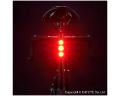 CatEye Bike Lights|VIZ450 Tail Light (Black) (USB-C)