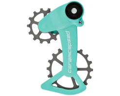 CeramicSpeed Replacement Parts|Derailleurs & Parts|OSPW for SRAM Eagle AXS (Turquoise/Silver)