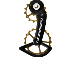 CeramicSpeed Derailleurs & Parts|Oversized Pulley Wheel System (Gold) (SRAM Rival AXS D1) (Ceramic Bearings)