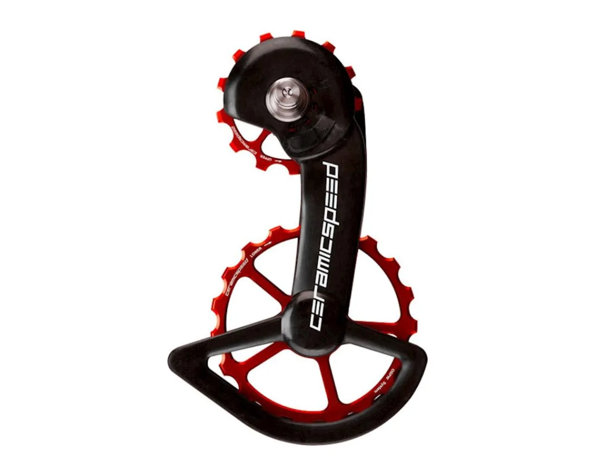 CeramicSpeed Derailleurs & Parts|Oversized Pulley Wheel System (Black) (Shimano 9100/9150) (Ceramic Bearings)