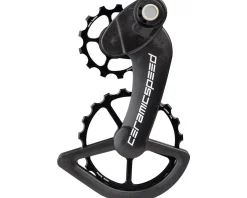 CeramicSpeed Derailleurs & Parts|Oversized Pulley Wheel System (Black) (Campagnolo) (Carbon Cage)