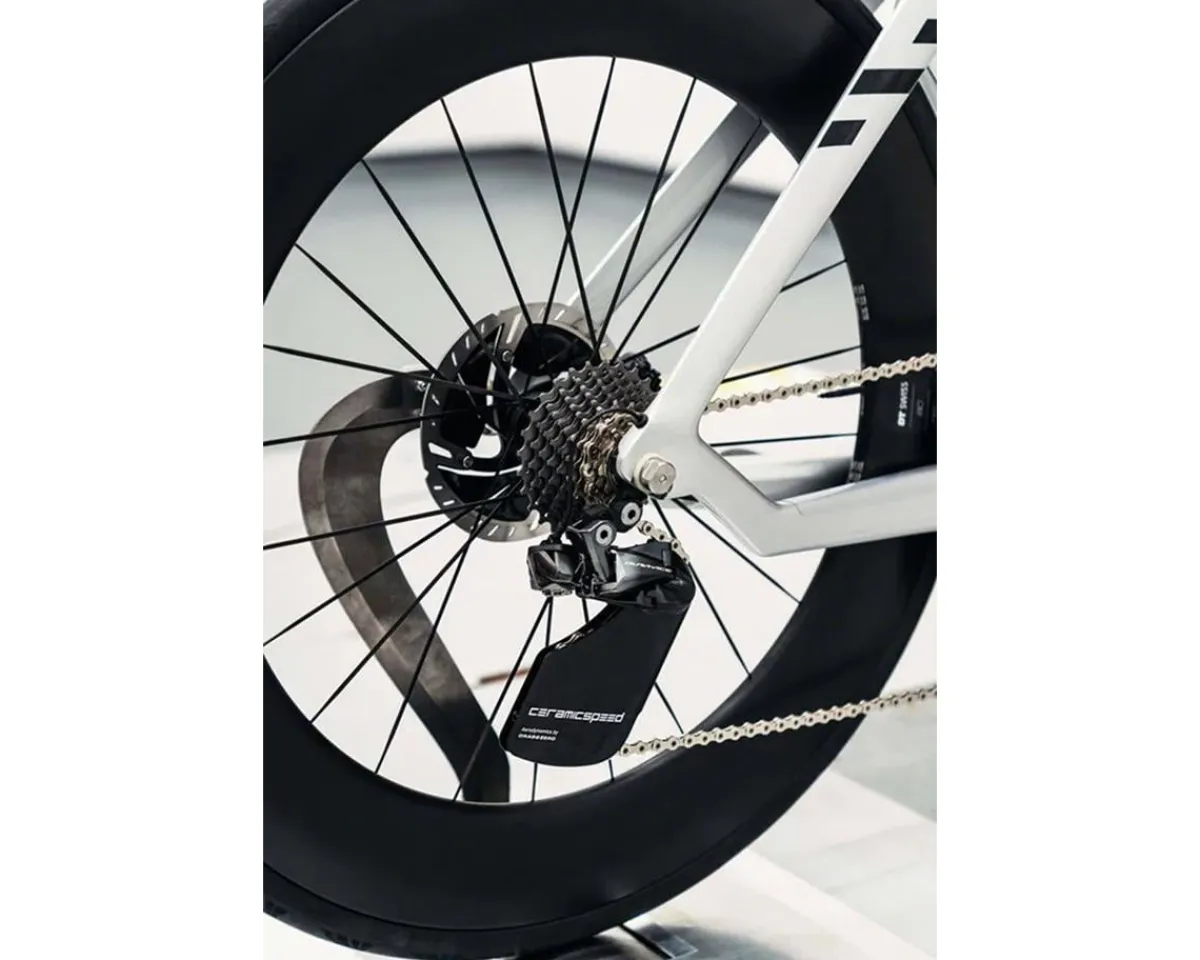 CeramicSpeed Derailleurs & Parts|Oversized Pulley Wheel Aero System (Black) (Shimano 9200/8100) (Coated Ceramic Bearings)