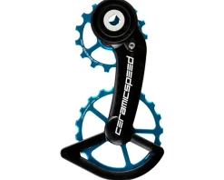 CeramicSpeed Replacement Parts|Derailleurs & Parts|Oversized Pulley Wheel System (Blue) (SRAM Red/Force AXS) (Coated Ceramic Bearings)