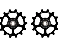 CeramicSpeed Derailleurs & Parts|14T Pulley Wheels (Black) (Shimano XT/XTR) (Coated Ceramic Bearings)