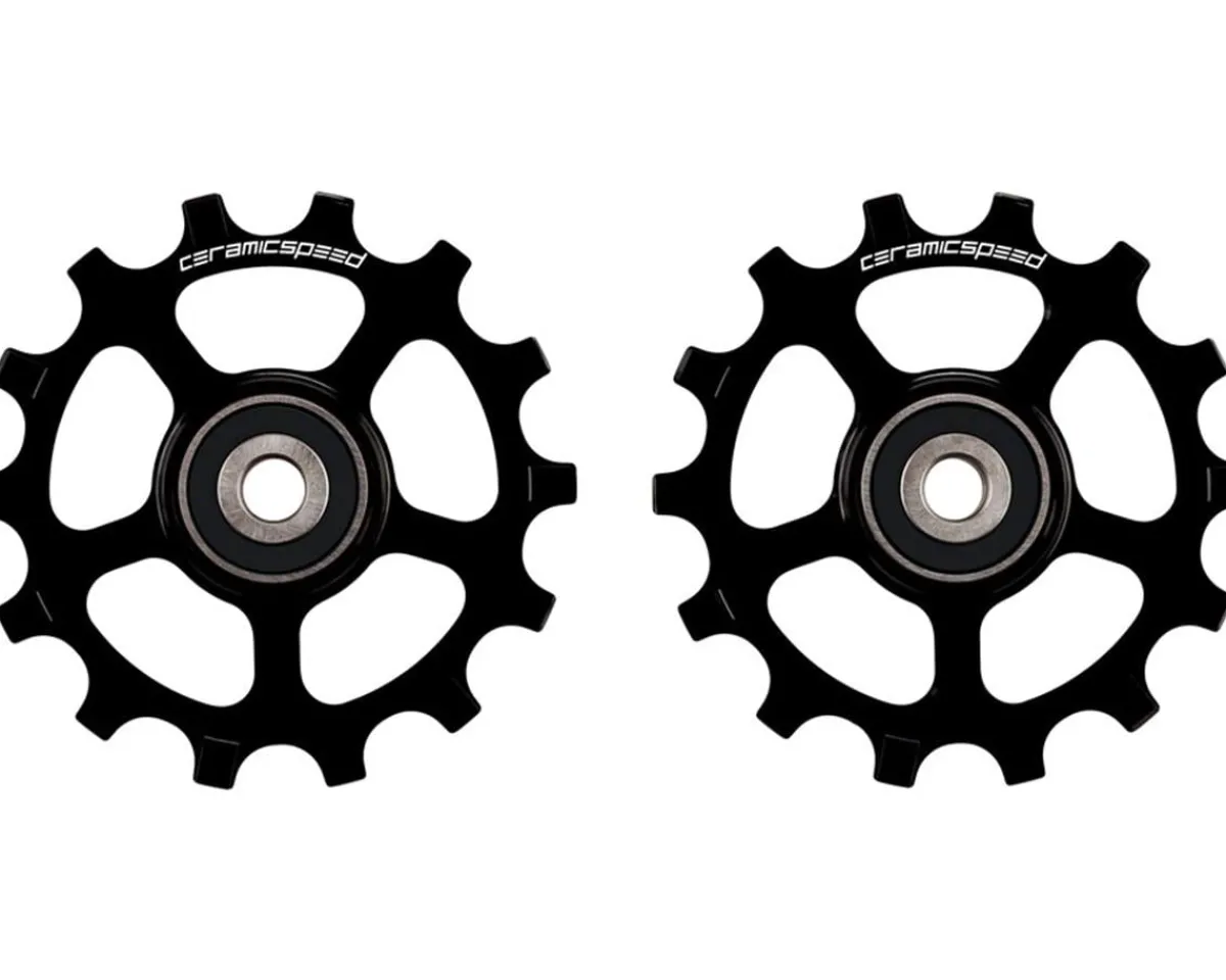 CeramicSpeed Derailleurs & Parts|14T Pulley Wheels (Black) (Shimano XT/XTR) (Ceramic Bearings)