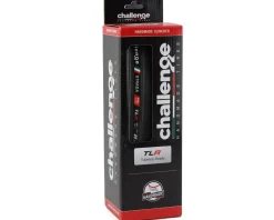 Challenge Tires|Strada Pro Handmade Tubeless Road Tire (Black) (700c) (25mm) (SuperPoly)