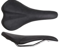 Charge Bikes Saddles & Seats|Spoon Saddle (Black) (Chromoly Rails) (140mm)