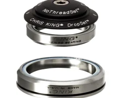 Chris King Headsets & Spacers|DropSet 5 Headset (Matte Black) (1-1/8") (42/52mm) (45 Deg)