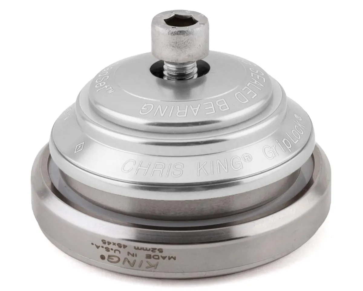 Chris King Headsets & Spacers|DropSet 2 Headset (Silver) (1-1/8" to 1-1/2") (45°) (IS42/28.6) (IS52/40)