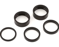 Chris King Headsets & Spacers|Headset Spacer Kit (Black) (1-1/8")