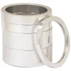 Chris King Headsets & Spacers|Headset Spacer Kit 2 (Silver) (Alloy) (1-1/8")