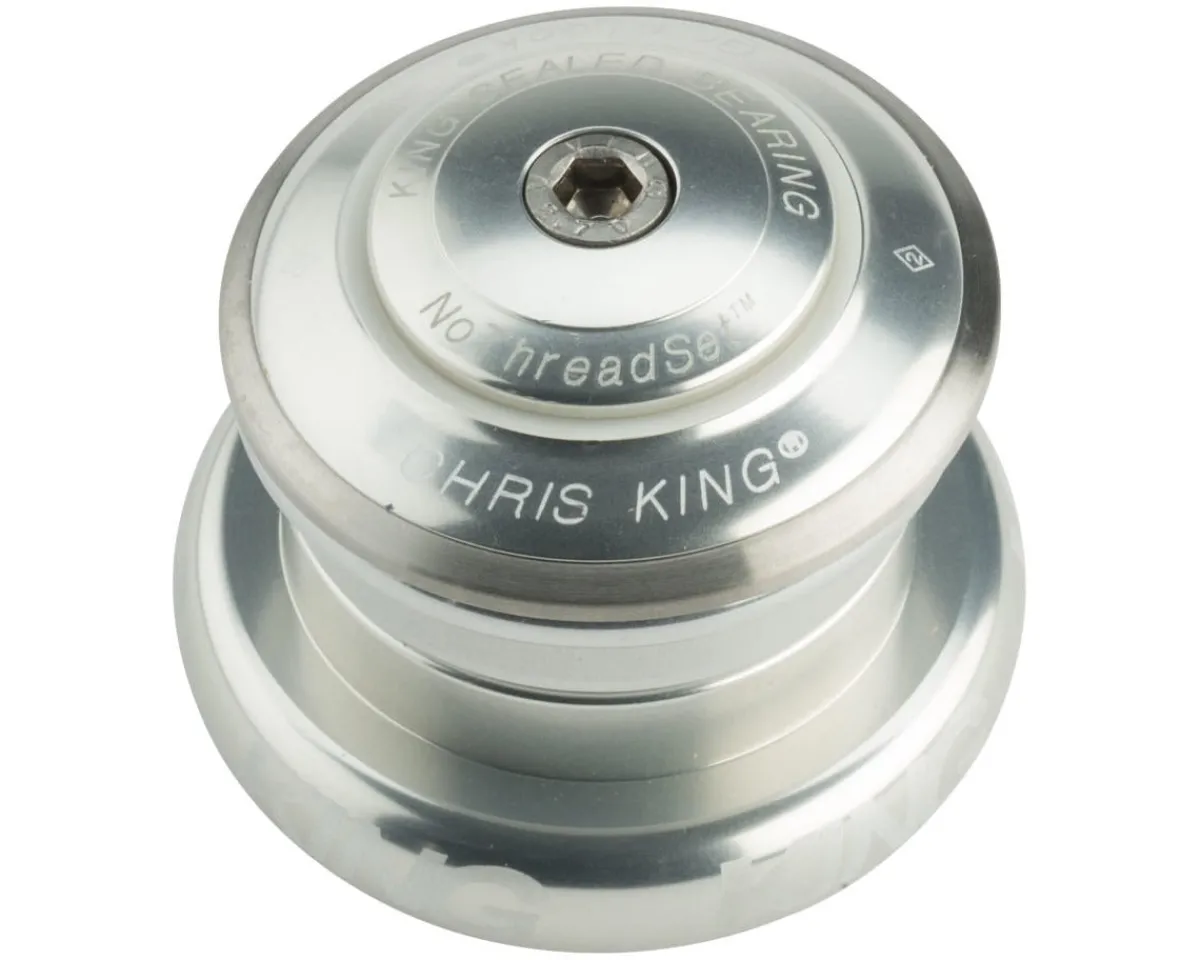 Chris King Headsets & Spacers|InSet 7 Headset (Silver) (1-1/8" to 1-1/2") (ZS44/28.6) (EC44/40)